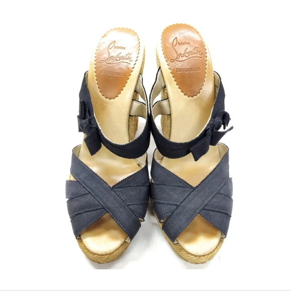 Christian Louboutin Wedges Sandals - Picture 2 of 9